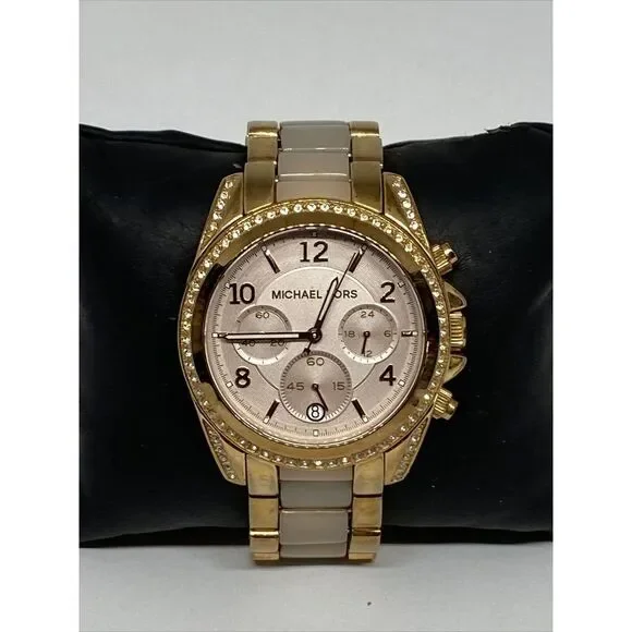 Michael Kors Blair MK5943 Women's Stainless Steel Analog Dial Quartz Watch UC805 - Picture 3 of 12